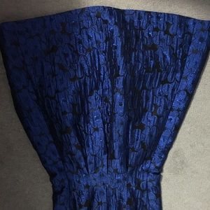 Cobalt blue dress